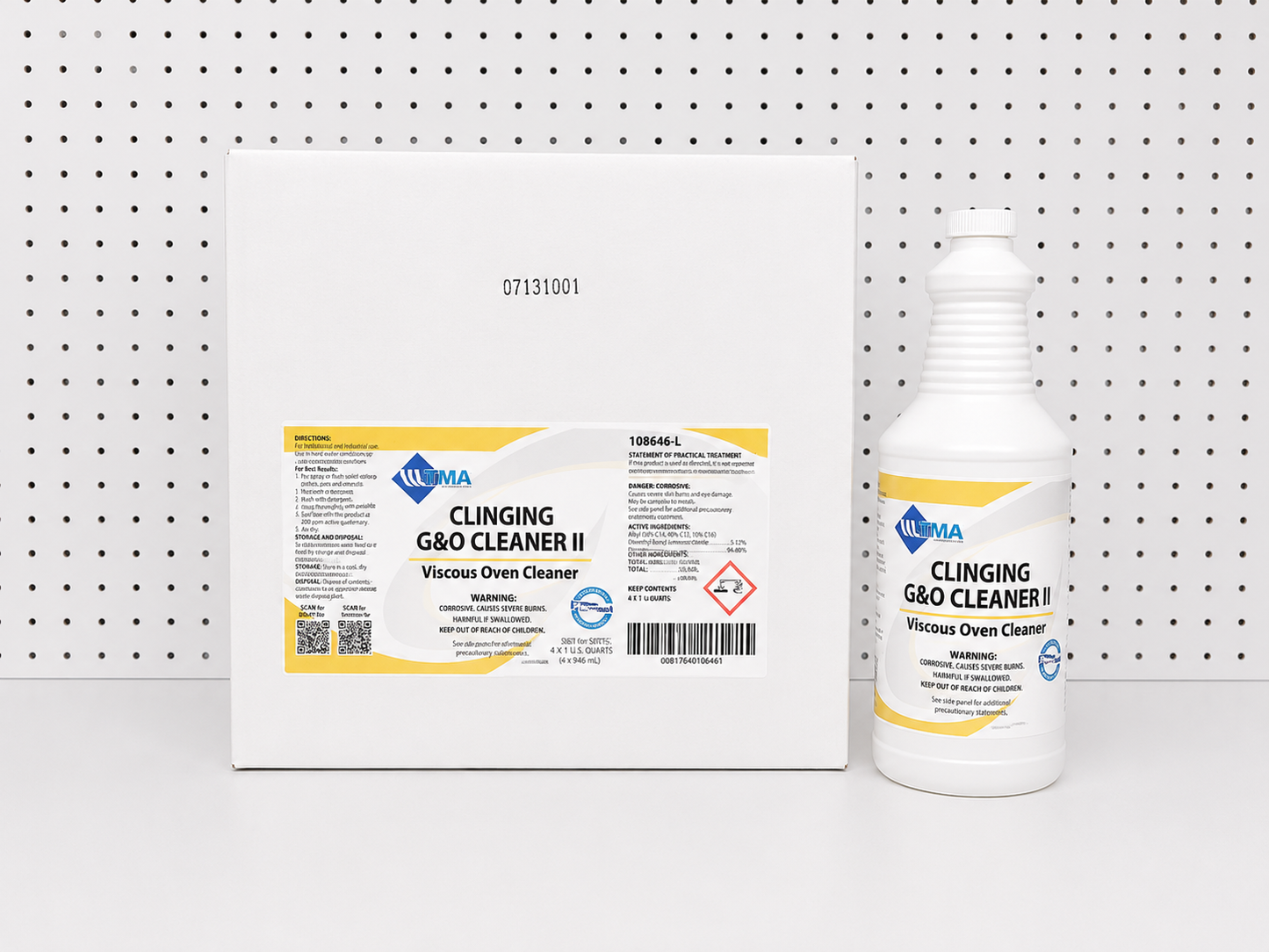 Clinging G&O Cleaner II Viscous Oven Cleaner