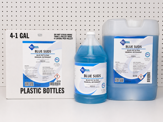 Blue Suds Pot & Pan Manual Detergent