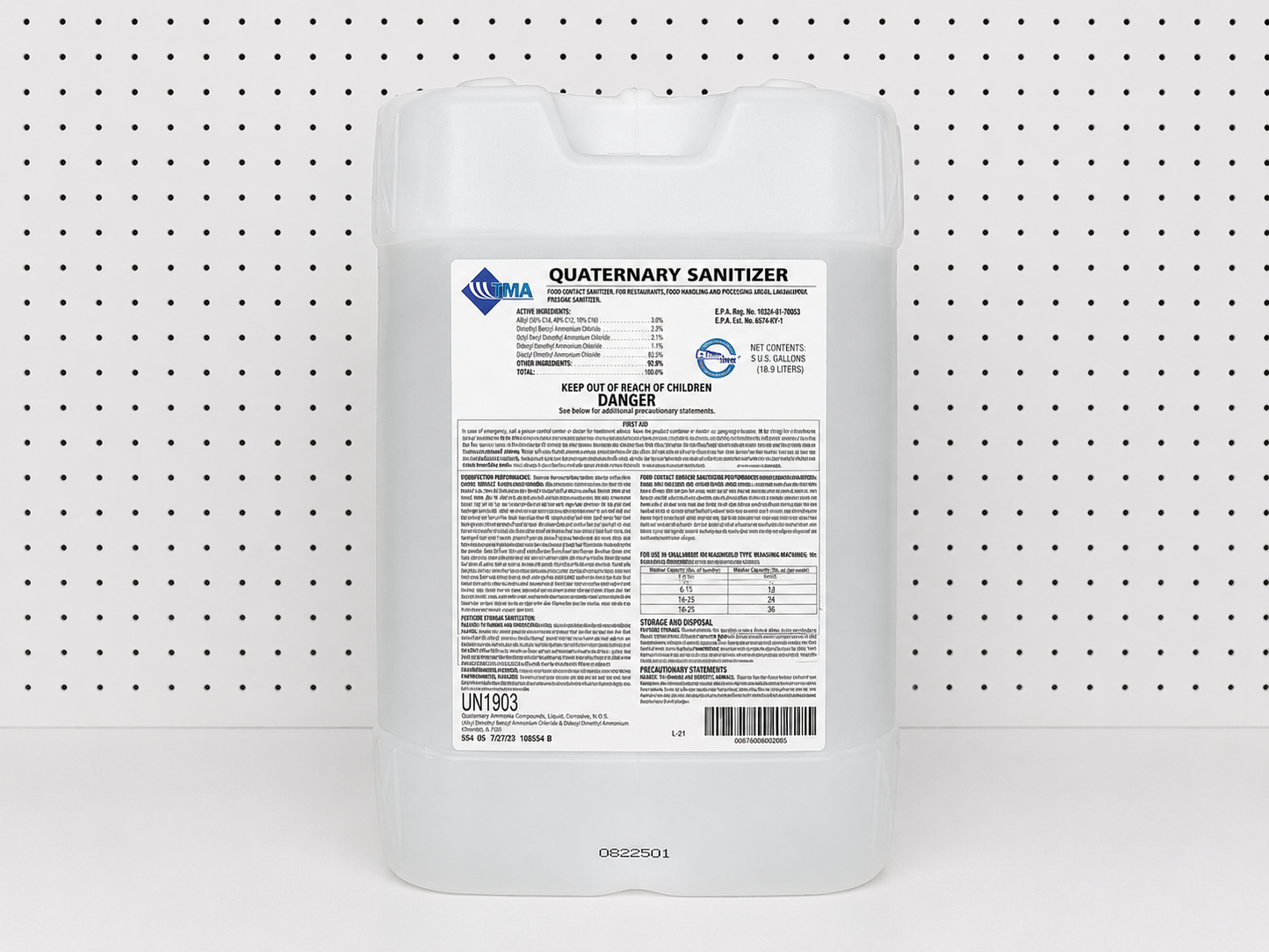 Quat Sanitizer Concentrated Quat Sanitizer
