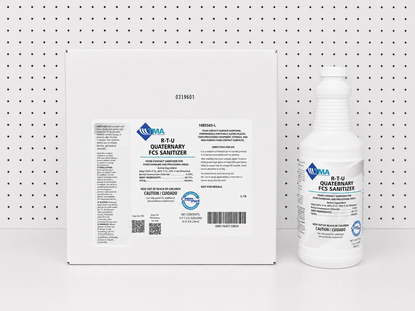 R-T-U Quaternary FCS Sanitizer